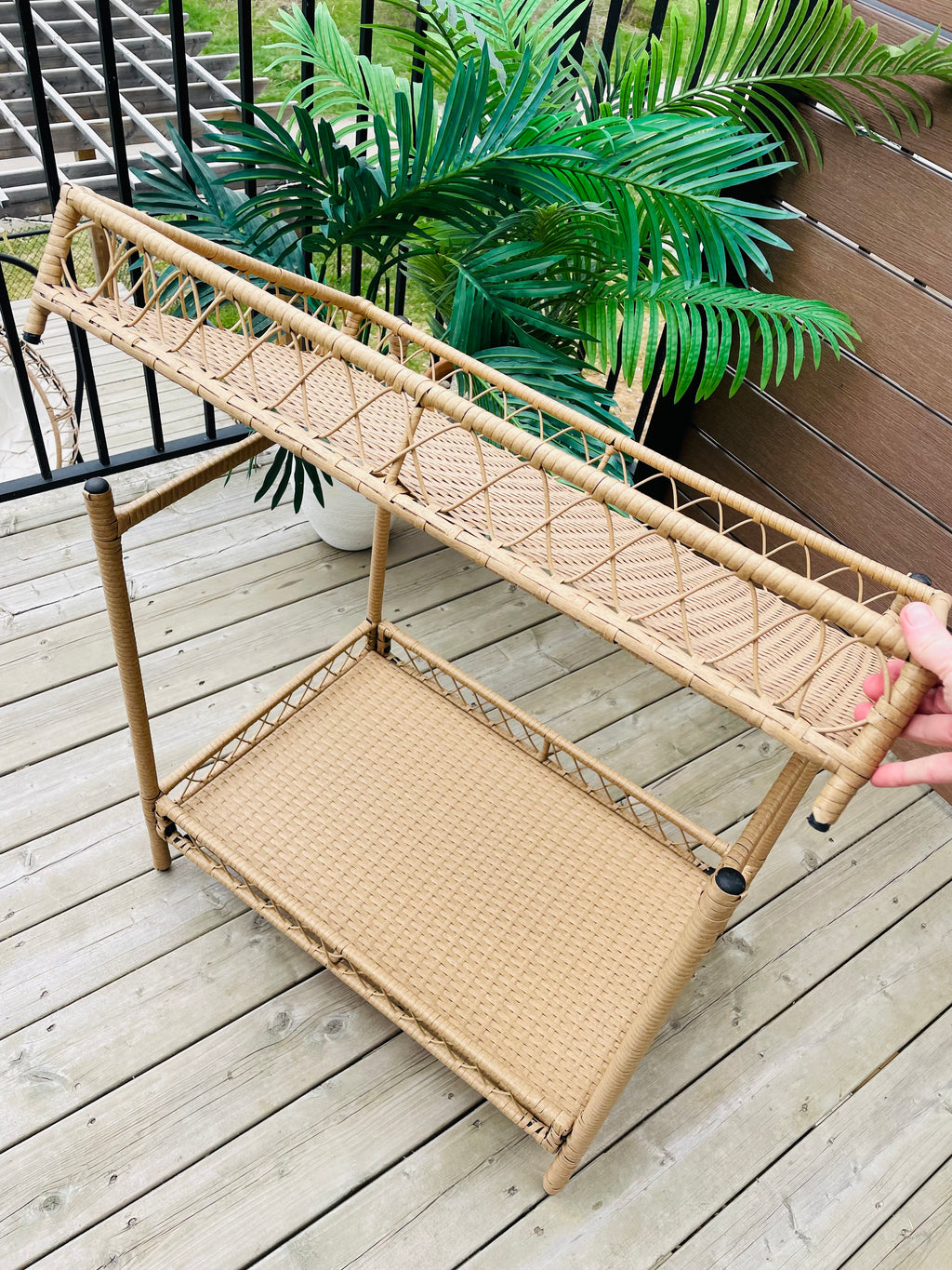 Threshold™ Outdoor/Indoor Bar Cart Server - Natural