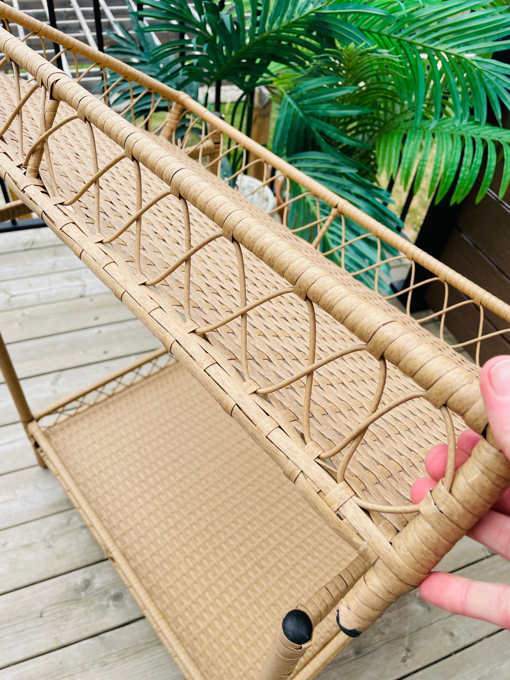 Threshold™ Outdoor/Indoor Bar Cart Server - Natural
