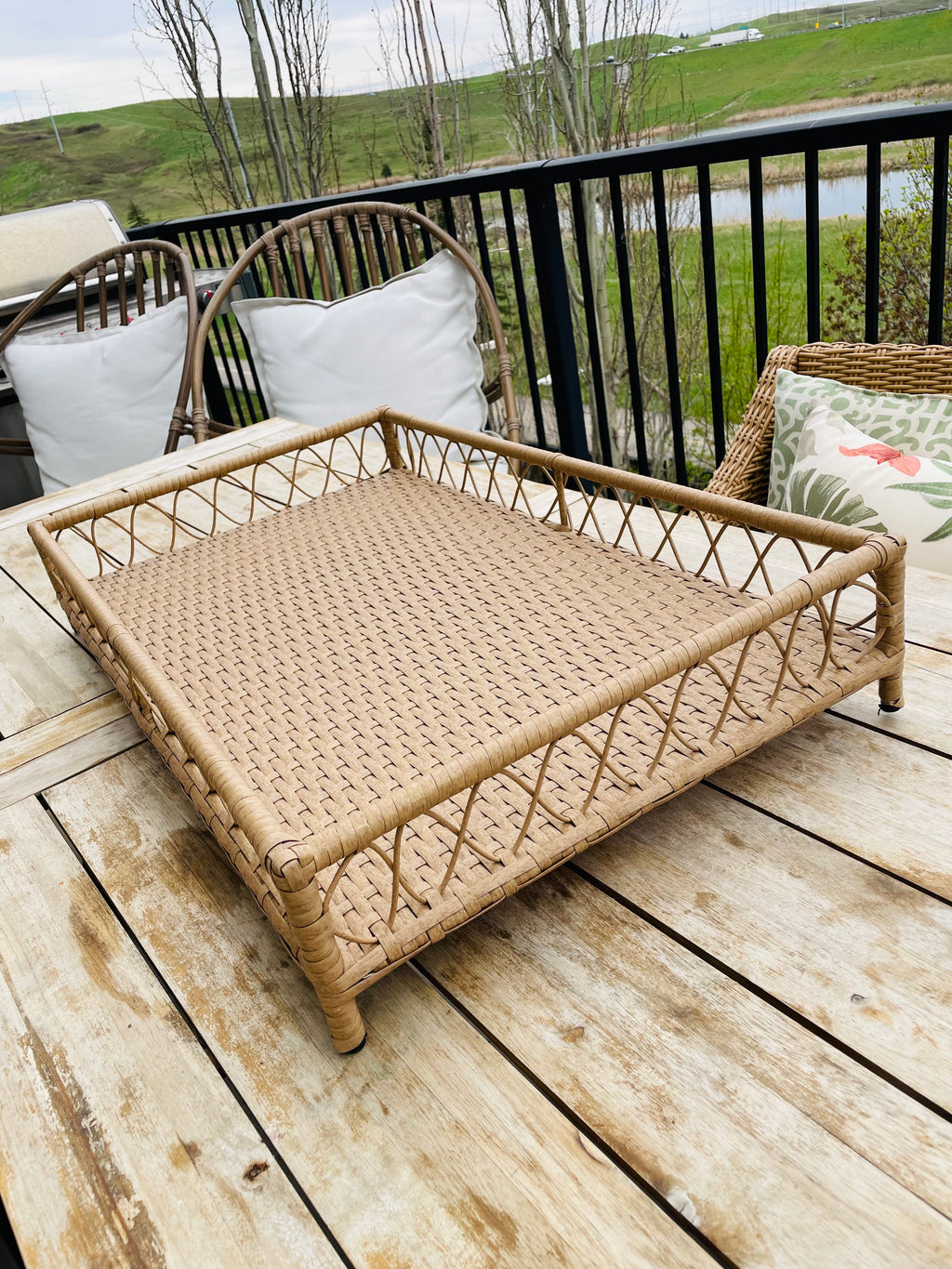 Threshold™ Outdoor/Indoor Bar Cart Server - Natural