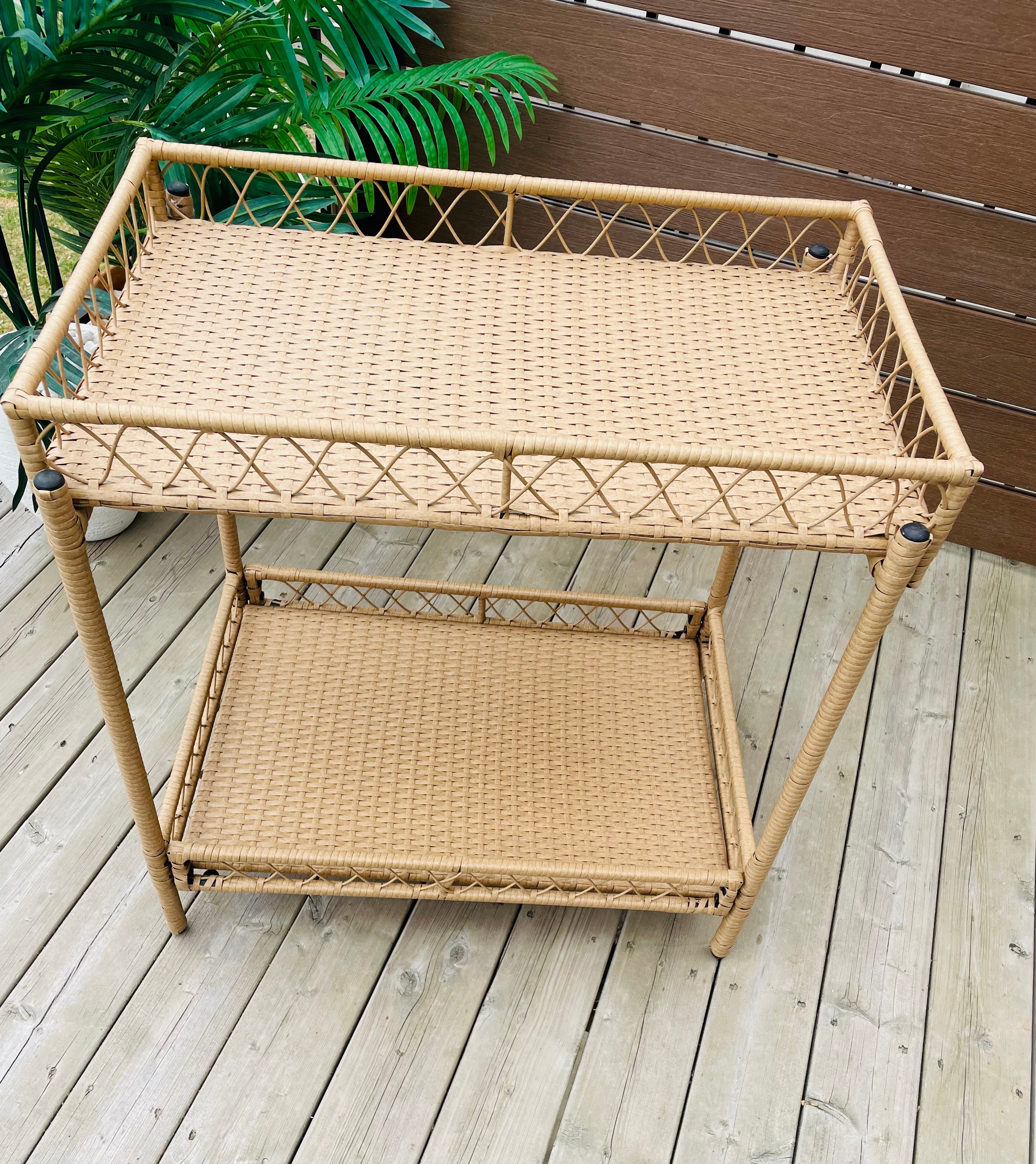 Threshold™ Outdoor/Indoor Bar Cart Server - Natural