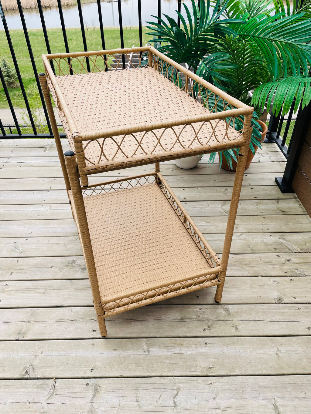 Threshold™ Outdoor/Indoor Bar Cart Server - Natural