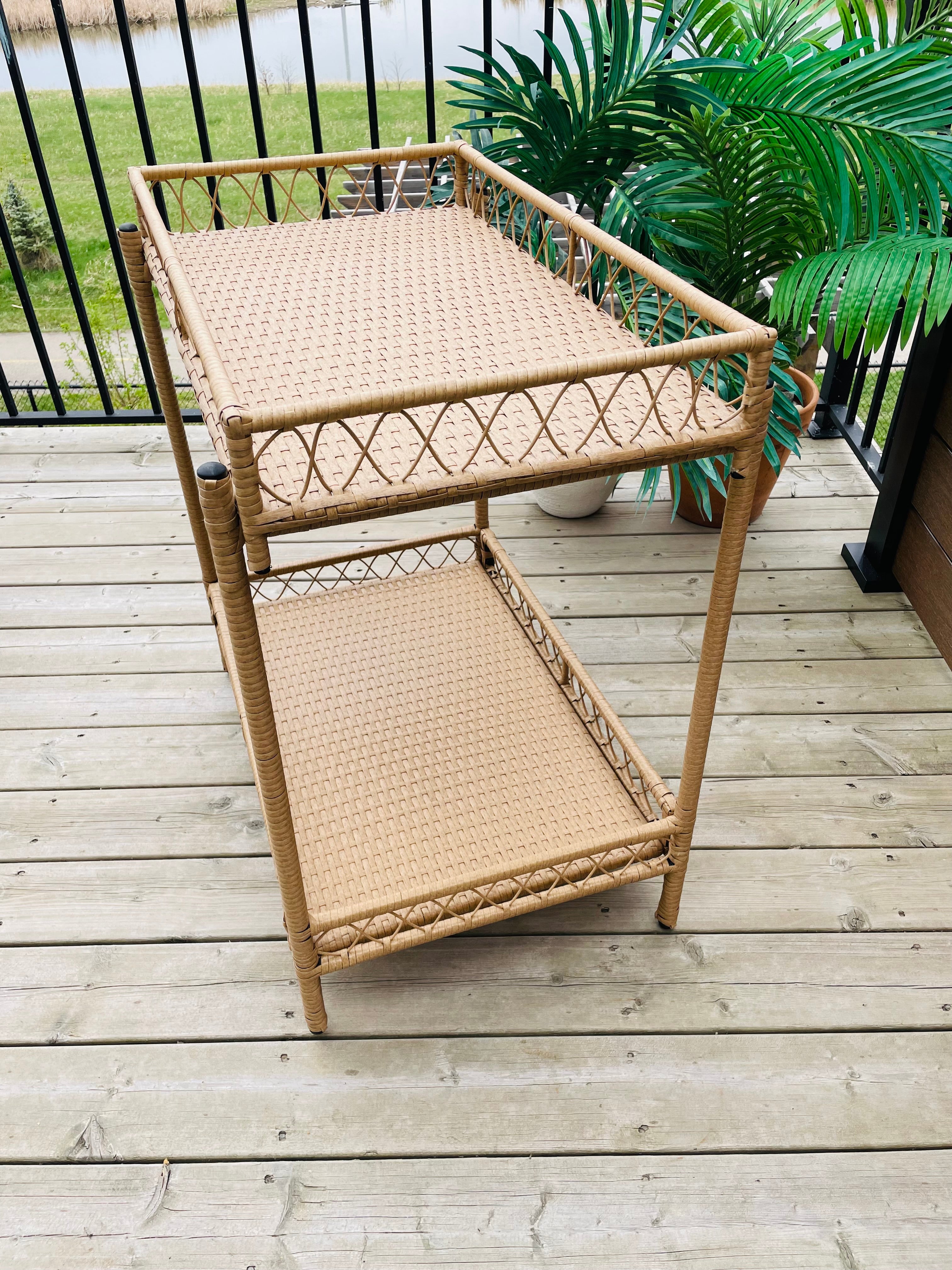 Threshold™ Outdoor/Indoor Bar Cart Server - Natural