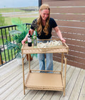 Threshold™ Outdoor/Indoor Bar Cart Server - Natural