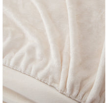 Load image into Gallery viewer, KING 6 PC Berkshire Blankets VelvetSoft Solid Sheet Set with Extra Satin Cases - IVORY