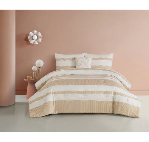 King Size Alina 4 Piece Comforter Set
