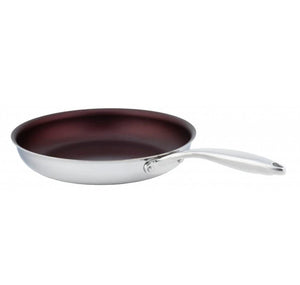 Meyer SuperSteel Clad Stainless Steel Frying Pan with Non-Stick Coating 24 cm