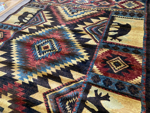 7'10" X 10'5" Southwestern Rustic Area Rug