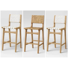 Load image into Gallery viewer, 29&quot; Ceylon Woven Barstools (Set of 3) BAR HEIGHT