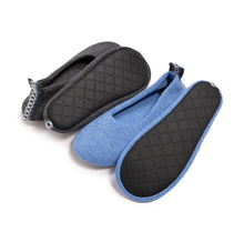 Load image into Gallery viewer, Muk Luks Soft Sole Ballerina Slippers with Travel Bag (2-pack)