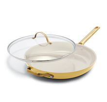 Load image into Gallery viewer, GREENPAN RESERVE 12&quot; COVERED FRY PAN TAUPE