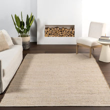 Load image into Gallery viewer, 10&#39;3” x 15’ Natural Perfect Handwoven Jute-Blend Area Rug