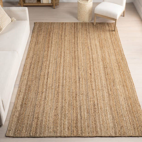 8’6” x 10’9” Natural Jute Braided Area Rug