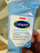 Load image into Gallery viewer, Cetaphil Gentle Skin Cleansing Cloths, 50 Count