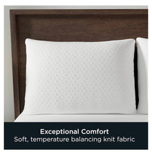 Load image into Gallery viewer, AllerEase Platinum Allergy Defense Particles Proof Temperature Balancing Luxurious Plush Fabric Machine Washable Bedbug Bite Proof Durable Zippered Pillow Protector KING