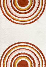 Load image into Gallery viewer, 6&#39; 7&quot; x 9&#39; Rust Michelle Shag Sunsets Area Rug