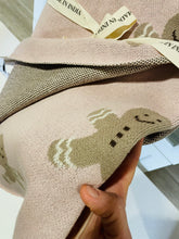 Load image into Gallery viewer, 100% Cotton Gingerbread Baby Blanket