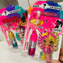 Load image into Gallery viewer, Set of 2 Yummiland Lip Gloss Dolls: Mystery Color Change - Mila &amp; Pheobe