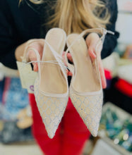 Load image into Gallery viewer, A New Day Delicate Rhinestone Heels Size 6 1/2