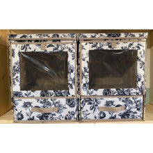 Load image into Gallery viewer, Hoppel 2pk XL Dual Access Collapsible Bins FLORAL