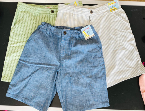 Cat & Jack Size 16 Flat-Front Adjustable Shorts (SET OF 3