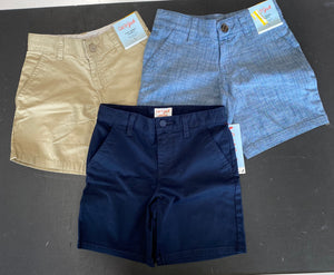 Cat & Jack Size 5/5T Flat-Front Adjustable Shorts (SET OF 3)
