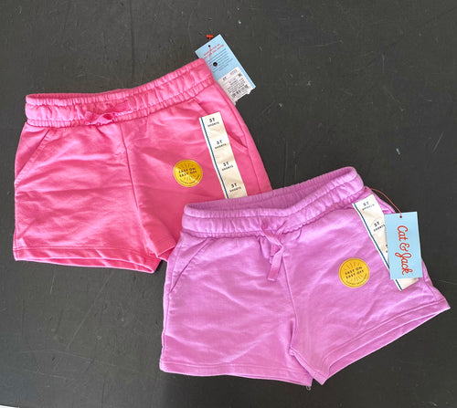 Cat & Jack Size 5T Pull Up Shorts (Set of 2)