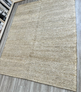 8' x 10' Natural Spun Jute Area Rug