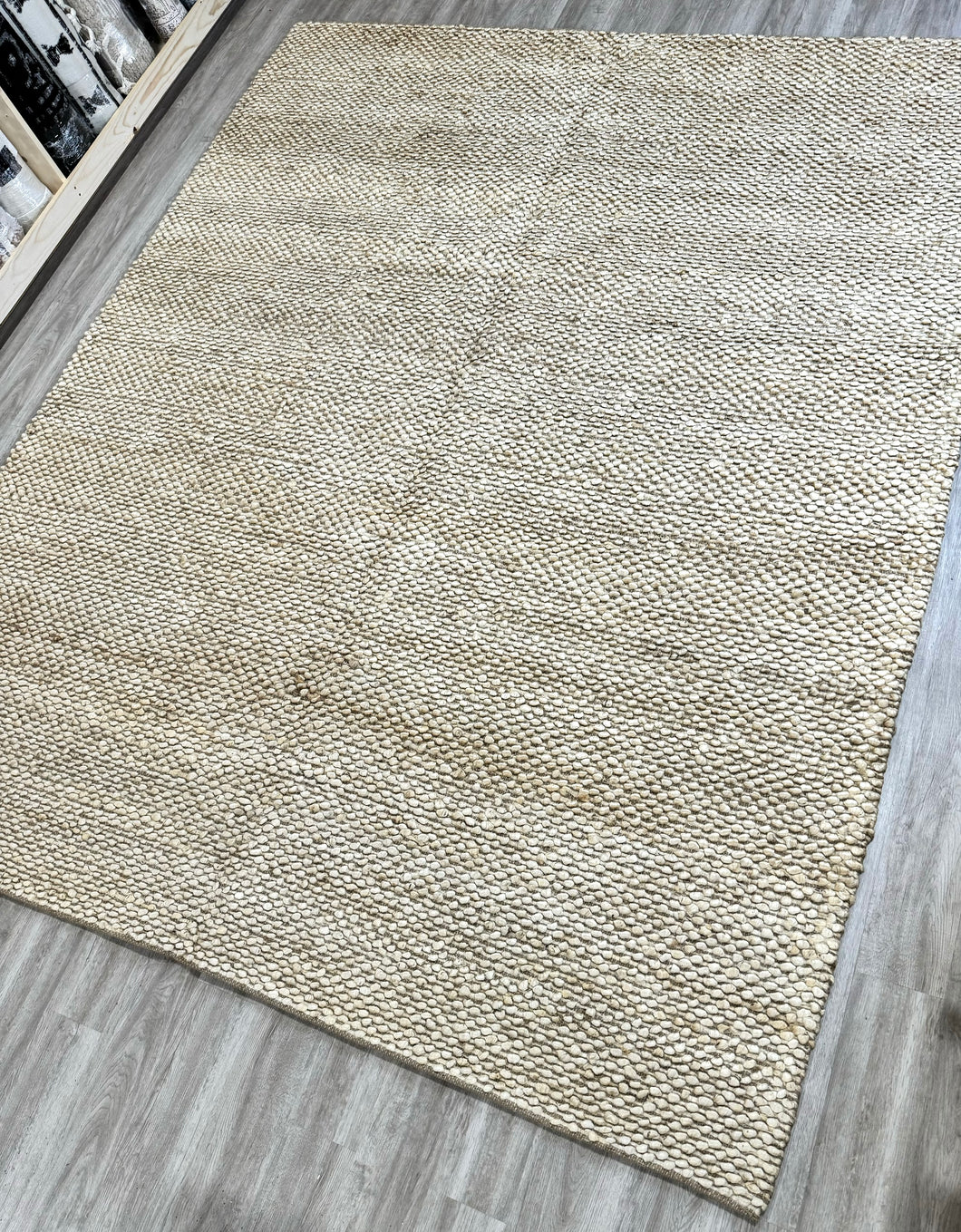 8' x 10' Natural Spun Jute Area Rug