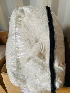 Queen 3-Pc. Shaggy Faux Fur Comforter Set-WHIM BY MARTHA STEWART
