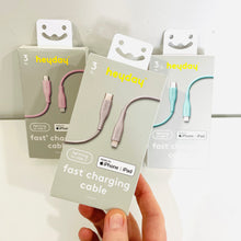 Load image into Gallery viewer, 3 PK lightning Fast Charging Cables