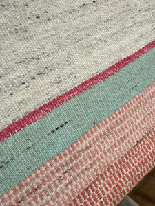 10' x 14' Multicolor Claire Stripe Handwoven Wool Area Rug