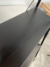 Load image into Gallery viewer, *71” Black Closetmaid Ladder Bookshelf