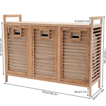 Load image into Gallery viewer, *Laundry Basket Organizer, Tilt Out Laundry Hamper with Removable Liner Bins