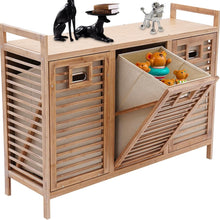 Load image into Gallery viewer, *Laundry Basket Organizer, Tilt Out Laundry Hamper with Removable Liner Bins