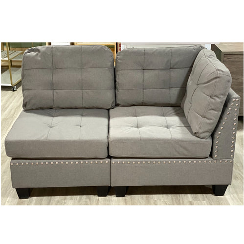 Corner Chair and Armless Chair Set