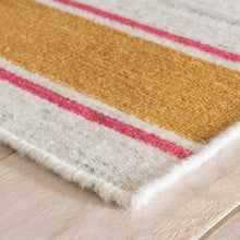 Load image into Gallery viewer, 10&#39; x 14&#39; Multicolor Claire Stripe Handwoven Wool Area Rug