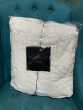 Load image into Gallery viewer, Guillaume Home Rushed Faux Fur 60&quot; x 70&quot; Throw - IVORY