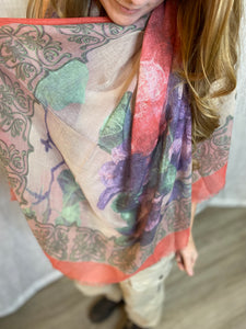 Lili & Maddi Premium Mosaic Scarf