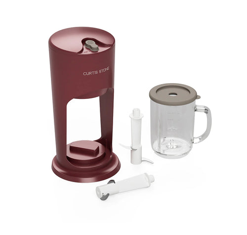 Curtis Stone Frozen Drink Maker and Food Chopper - RED