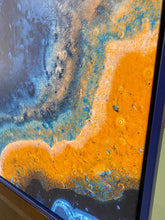 Load image into Gallery viewer, Abstract Marble Framed Art 40”