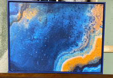 Load image into Gallery viewer, Abstract Marble Framed Art 40”