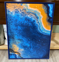 Load image into Gallery viewer, Abstract Marble Framed Art 40”