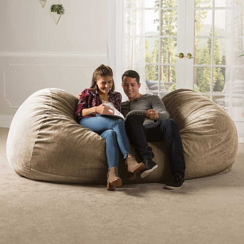 8' Giant Foam Filled Bean Bag Sofa *No Cover