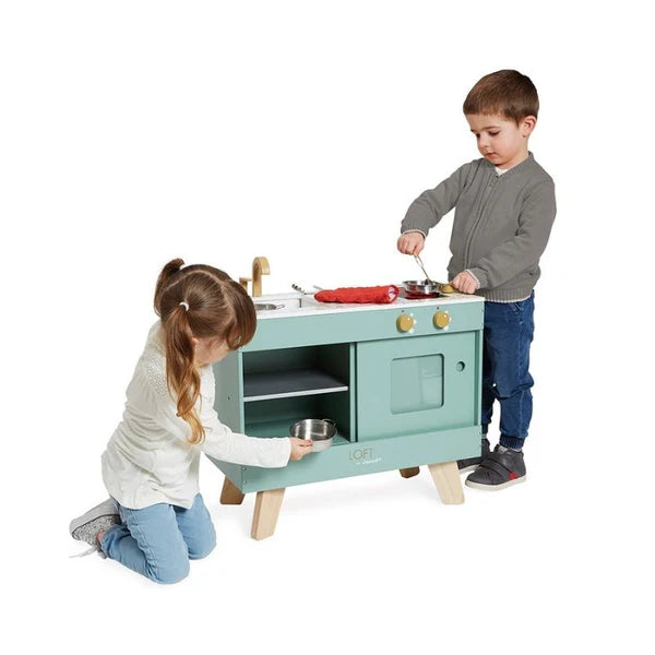 Janod Kids Wood Loft Kitchen