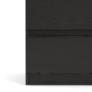 6 Drawer Naia Double dresser, Black Grain