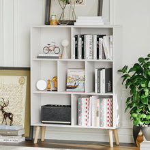 Load image into Gallery viewer, Jaen Bookcase, 7 SHELF / White