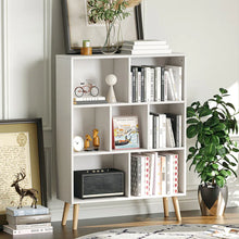 Load image into Gallery viewer, Jaen Bookcase, 7 SHELF / White