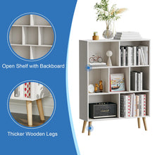Load image into Gallery viewer, Jaen Bookcase, 7 SHELF / White