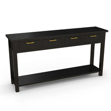 Load image into Gallery viewer, 60" Console Table With 4 Drawers