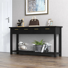 Load image into Gallery viewer, 60" Console Table With 4 Drawers